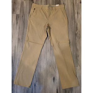 Weatherproof Vintage Men's Stretch Pants Khaki, 34"x32"